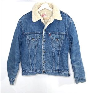 Levi’s Vintage 80’s Sherpa Jean Jacket
